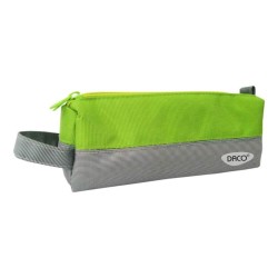 Penar Tip Borseta DACO, 20.5x7x7.5 cm, Gri/Verde, Poliester, Un Compartiment cu Fermoar, Penare Scoala, Penare Scolare, Rechizite Scolare, Penar Scolari, Penare cu Fermoar, Penar Neechipat, Penar Tip Borseta Penar Tip Borseta DACO, 20.5x7x7.5 cm, Gri/Verde, Poliester, Un Compartiment cu Fermoar, Penare Scoala, Penare Scolare, Rechizite Scolare, Penar Scolari, Penare cu Fermoar, Penar Neechipat, Penar Tip Borseta