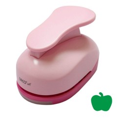 Perforator DACO Hobby, Model Mar, Plastic/Metal, Perforare 7.6 cm, Multicolor, Perforator Lucru Manual, Perforator Model Mar, Perforator Activitati Creative, Perforator pentru Felicitari si Invitatii, Perforatoare cu Model