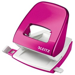 Perforator Leitz 5008, 30 Coli, Roz Metalizat, din Metal si Plastic, Perforator 30 Coli, Perforator 30 Foi, Perforator Modern, Perforatoare Leitz, Perforatoare 5008 Leitz, Perforatoare 30 Coli, Perforatoare 30 Foi, Perforatoare Moderne, Perforator Roz