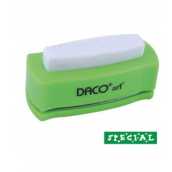 Perforator Bordura DACO Hobby, Model 1, Plastic/Metal, Perforare 4.5x1 cm, Verde/Alb, Perforator Lucru Manual, Perforator Bordura, Perforator Activitati Creative, Perforator pentru Felicitari si Invitatii, Perforator Bordura cu Model