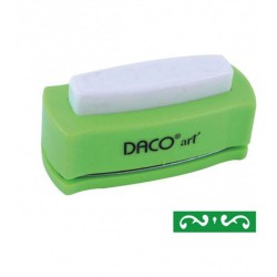 Perforator Bordura DACO Hobby, Model 4, Plastic/Metal, Perforare 4.5x1 cm, Verde/Alb, Perforator Lucru Manual, Perforator Bordura, Perforator Activitati Creative, Perforator pentru Felicitari si Invitatii, Perforator Bordura cu Model