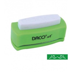 Perforator Bordura DACO Hobby, Model 10, Plastic/Metal, Perforare 4.5x1 cm, Verde/Alb, Perforator Lucru Manual, Perforator Bordura, Perforator Activitati Creative, Perforator pentru Felicitari si Invitatii, Perforator Bordura cu Model