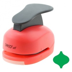 Perforator DACO Hobby, Model Glob, Plastic/Metal, Perforare 3.8 cm, Multicolor, Perforatoare Lucru Manual, Perforator Glob, Perforatoare Activitati Creative, Perforatoare pentru Felicitari si Invitatii, Perforatoare cu Model