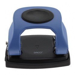 Perforator DACO 20 Coli, Albastru, Perforator de Hartie, Perforatoare Manuale pentru Birou, Perforatoare pentru Hartie, Perforator Hartie cu Doua Perforatii, Perforator cu Doua Gauri, Perforatoare de Birou cu Doua Perforatii
