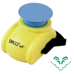 Perforator DACO Hobby, Perforare 2.5 cm, pentru Colturi, Galben, Perforatoare pentru Lucru Manual, Perforatoare pentru Activitati Creative, Perforatoare pentru Felicitari si Invitatii, Perforatoare Hartie, Perforator pentru Decoratiuni, Accesorii Craft