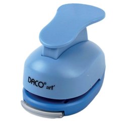 Perforator Daco Hobby, Diametru Perforare 3.8 cm, Model Brad, Metal, Albastru, Perforator cu Model, Perforator Hartie, Perforatoare cu Modele, Perforatoare Hartie, Perforator Model Brad, Perforatoare de Hartie, Perforatoare Model Brad