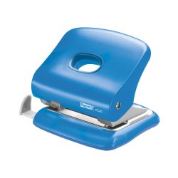 Perforator Rapid FC30, Capacitate 30 Coli, Plastic/Metal, Albastru Deschis, Perforator pentru Hartie, Perforator de Hartie, Perforatoare Hartie, Perforatoare Birou, Perforatoare de Hartie, Perforatoare 30 Coli, Perforatoare Scoala, Perforatoare Rapid
