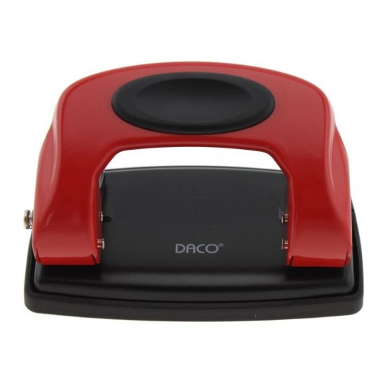 Perforator Metalic Daco, Capacitate 10 Coli, Rosu, Tavita Deseuri, Perforator pentru Hartie, Perforator de Hartie, Perforatoare Hartie, Perforatoare Birou, Perforatoare de Hartie, Perforatoare 10 Coli, Perforatoare Scoala
