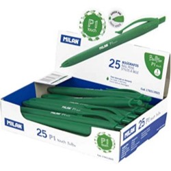 Pix MILAN Rubber Touch, Mina Verde, 25 Buc/Set, Varf 1 mm, Mecanism si Corp din Plastic Cauciucat de Culoare Verde, Pixuri Milan, Pix Verde, Pix cu Pasta Verde, Pix Scolar, Pix pentru Scolari, Rechizite Scolare, Pix Office, Set Pixuri Pix MILAN Rubber Touch, Mina Verde, 25 Buc/Set, Varf 1 mm, Mecanism si Corp din Plastic Cauciucat de Culoare Verde, Pixuri Milan, Pix Verde, Pix cu Pasta Verde, Pix Scolar, Pix pentru Scolari, Rechizite Scolare, Pix Office, Set Pixuri