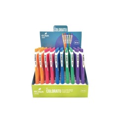 Pix ECADA Coloratu, 60 Buc/Set, Mina Albastra, Corp din Plastic, Culori Diverse, Pixuri Scolari, Pixuri Scoala, Pixuri Scolare, Pix pentru Scoala, Pix Ecada, Pixuri Copii, Pixuri Colorate, Pixuri Albastre, Set Pixuri, Set Pixuri Albastre