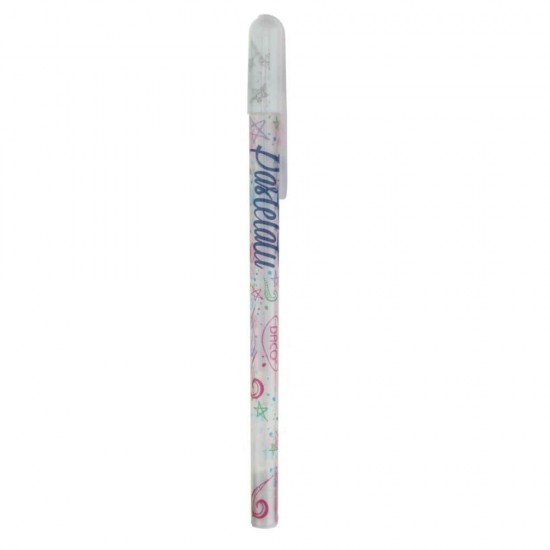 Pix cu Gel DACO Pastelatu, Corp din Plastic, Mina Alba, Pixuri cu Gel, Pix Gel Alb, Pixuri Scolari, Pixuri Scoala, Pixuri Scolare, Pix pentru Scoala, Pix Plastic, Pixuri Copii, Pix cu gel Alb, Pixuri Albe, Pix Pastelat, Pix cu Gel Pastel