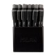 Pixuri Milan Sway Fine, Varf 0.7 mm, 19 Buc/Set, Scriere Neagra, Corp Plastic Negru, Pixuri Milan Negre, Pixuri Scolare, Instrumente de Scris, Pixuri Retractabile cu Mina Neagra, Rechizite, Pixuri cu Mecanism Retractabil, Set Pixuri MILAN