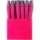 Pixuri Milan Sway Fine, Varf 0.7 mm, 19 Buc/Set, Scriere Rosie, Corp Plastic Rosu, Pixuri Milan Rosii, Pixuri Scolare, Instrumente de Scris, Pixuri Retractabile cu Mina Rosie, Rechizite, Pixuri cu Mecanism Retractabil, Set Pixuri MILAN