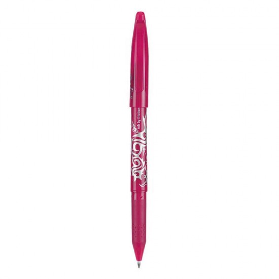 Pix Roller PILOT Frixion, Varf 0.7 mm, Mina Roz, Corp Plastic cu Radiera, Rollere, Pix Roz, Pixuri Scolare, Instrumente de Scris, Pixuri Roller din Plastic, Rechizite, Pixuri Roller, Pixuri Roller Pilot, Pixuri Scoala, Pixuri Roz