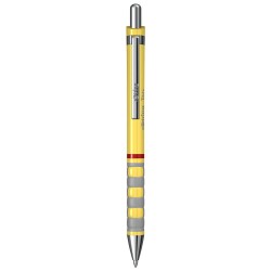 Pix Rotring Tikky III, Varf 0.7 mm, Scriere Albastra, Mecanism Parker, Corp Metalic/Plastic Galben, Pixuri Metalice, Pix Albastru, Pixuri Albastre, Pixuri cu Mecanism, Pixuri cu Buton, Pixuri Colorate, Pixuri Scoala