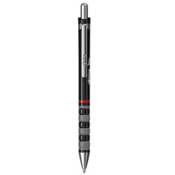 Pix Rotring Tikky III, Varf 0.7 mm, Scriere Albastra, Mecanism Parker, Corp Metalic/Plastic Negru, Pixuri Metalice, Pix Albastru, Pixuri Albastre, Pixuri cu Mecanism, Pixuri cu Buton, Pixuri Colorate, Pixuri Scoala