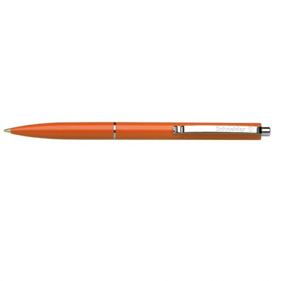 Pix SCHNEIDER K15, 0.5 mm, Albastru, Clips de Prindere, Corp Plastic Portocaliu, Pixuri Schneider K15, Pixuri Albastre cu Mecanism, Pixuri Albastre cu Buton, Pixuri Albastre Retractabile, Pixuri Albastre pentru Scoala, Pix Albastru, Instrumente de Scris