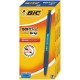 Set 12 Pixuri BIC Soft Feel Clic, Varf 1 mm, Albastre, Set Pixuri Colorate, Pixuri BIC, Pixuri Retractabile pentru Scoala, Set Pixuri Albastre cu Buton, Pixuri Albastre cu Mecanism, Pix Albastru cu Mecanism, Pix pentru Scoala, Pix Albastru cu Buton