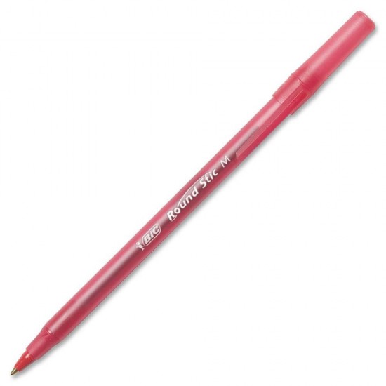 Pix BIC STIC, Varf 0.7 mm, Rosu, Corp Plastic Transparent/Rosu, Pixuri BIC STIC, Pixuri Scoala, Pixuri Colorate, Pixuri Rosii, Pix Rosu, Pix pentru Scoala, Pix Colorat