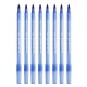 Set 8 Pixuri BIC STIC, Varf 1 mm, Albastre, Corp Plastic Transparent/Albastru, Set Pixuri Colorate, Set Pixuri Albastre, Pixuri BIC STIC, Pixuri Scoala, Pixuri Colorate, Pixuri Albastre fara Mecanism, Pix Albastru, Pix pentru Scoala, Pix Colorat