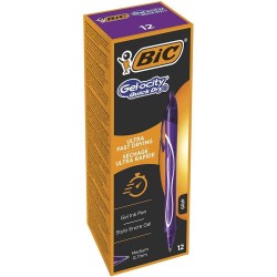 Set 12 Rollere BIC Gelocity Quick Dry, Mov, Varf 0.7 mm,  Pix cu Gel, Pix Roller, Pix BIC, Pix Roller cu Rezerva BIC, Pix Roller cu Rezerva Standard, Pix Quick Dry Set 12 Rollere BIC Gelocity Quick Dry, Mov, Varf 0.7 mm,  Pix cu Gel, Pix Roller, Pix BIC, Pix Roller cu Rezerva BIC, Pix Roller cu Rezerva Standard, Pix Quick Dry
