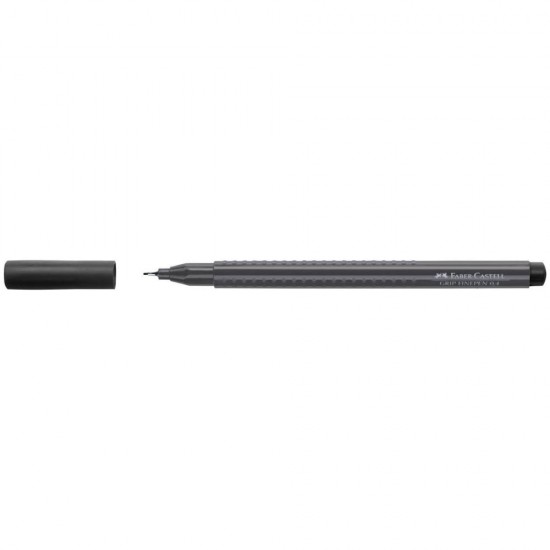 Pix Liner Faber-Castell Grip, Negru, Grosime Varf 0.4 mm, Pix Faber-Castell, Pixuri Faber-Castell, Pixuri Liner, Linere Faber-Castell, Pix Liner Subtire, Pix Fine Liner, Pixuri Fine Liner, Liner Varf 0.4 mm, Liner Subtire, Liner Negru, Linere Negre