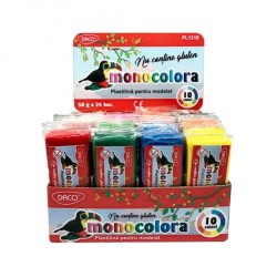 Plastilina Monocolara DACO, 50 g, Diverse Culori, Batoane de Plastilina, Plastilina Colorata, Plastilina pentru Copii, Plastilina pentru Modelat, Plastilina Modelatoare, Plastiline pentru Gradinita, Set Plastilina Plastilina Monocolara DACO, 50 g, Diverse Culori, Batoane de Plastilina, Plastilina Colorata, Plastilina pentru Copii, Plastilina pentru Modelat, Plastilina Modelatoare, Plastiline pentru Gradinita, Set Plastilina