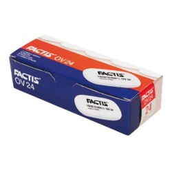 Set 24 Radiere Ovale FACTIS OV 24, Cauciuc Sintetic, Culoare Alba, Radiera Alba, Radiere Albe, Radiere Ovale, Radiere din Cauciuc, Radiere si Gume de Sters, Set Radiere, Set Gume de Sters, Radiere FACTIS, Gume de Sters FACTIS, Rechizite Scolare Set 24 Radiere Ovale FACTIS OV 24, Cauciuc Sintetic, Culoare Alba, Radiera Alba, Radiere Albe, Radiere Ovale, Radiere din Cauciuc, Radiere si Gume de Sters, Set Radiere, Set Gume de Sters, Radiere FACTIS, Gume de Sters FACTIS, Rechizite Scolare