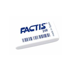 Radiera din Cauciuc Sintetic Factis R24, Alb, Radiera Creion, Radiera Creioane, Guma de Sters, Gume de Sters, Guma pentru Sters, Gume pentru Sters, Radiera de Sters, Radiere pentru Sters, Radiere Creioane, Radiera Clasica, Radiere Clasice