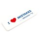 Radiera din Cauciuc Sintetic Flexibil Milan, 14x4.4x0.9 cm, Alb, cu Model, Radiera Creion, Radiera Creioane, Guma de Sters, Gume de Sters, Guma pentru Sters, Gume pentru Sters, Radiera de Sters, Radiere pentru Sters, Radiere Creioane