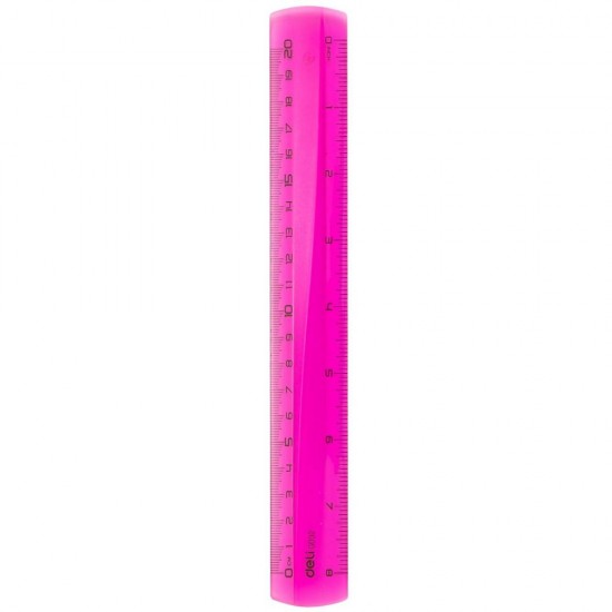 Rigla Colorata Din Plastic Deli Pioneer, 20 Cm, Mov, Rigla Din Plastic, Rigle Din Plastic, Liniar Din Plastic, Liniar Plastic, Rigle Plastic, Rigle Matematica, Rigla 20 Cm, Liniar 20 Cm, Liniar Matematica, Liniar Scoala, Rigla Scoala, Rigla Mov