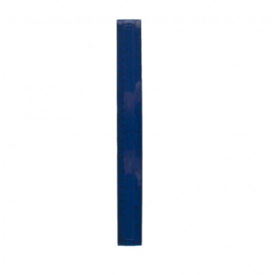 Rigla Albastra din Plastic Color Mat, 30 cm - Rechizite Scolare