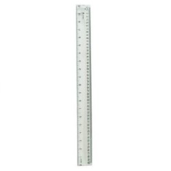 Rigla Transparenta din Plastic, 50 cm - Instrument Geometric