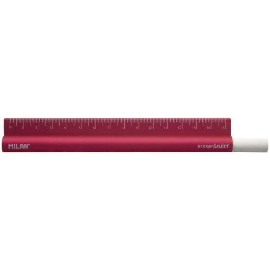 Liniar Metalic cu Radiera Milan, 15 cm, Diverse Culori, Liniar Matematica, Liniar 15 cm, Liniare Milan, Liniar Milan, Rigla Milan, Rigla Metalica, Rigla Matematica, Rigla 15 cm, Linie 15 cm, Liniare Metalice, Linii Metalice, Rigle Metalice