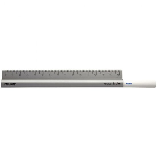 Liniar Metalic cu Radiera Milan, 15 cm, Diverse Culori, Liniar Matematica, Liniar 15 cm, Liniare Milan, Liniar Milan, Rigla Milan, Rigla Metalica, Rigla Matematica, Rigla 15 cm, Linie 15 cm, Liniare Metalice, Linii Metalice, Rigle Metalice