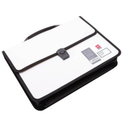 Servieta din Plastic cu Maner A4 Deli, 335x245x38mm, Margini Cusute, 750 Microni, Alb, Servieta pentru Documente, Mapa Clasica pentru Documente, Servieta Plastic Clasica, Servieta cu Maner Deli, Mapa Documente Ieftina,  Servieta din Plastic cu Maner A4 Deli, 335x245x38mm, Margini Cusute, 750 Microni, Alb, Servieta pentru Documente, Mapa Clasica pentru Documente, Servieta Plastic Clasica, Servieta cu Maner Deli, Mapa Documente Ieftina,