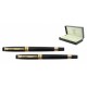 Set Pix si Stilou PICASSO, Penita Placata cu Aur 18k, cu Convertor, Corp Negru, Set Pix si Stilou, Set Pix si Stilou Picasso, Pix Placat cu Aur, Stilou Lux, Stilou Placat cu Aur, Stilou Picasso, Pix Picasso