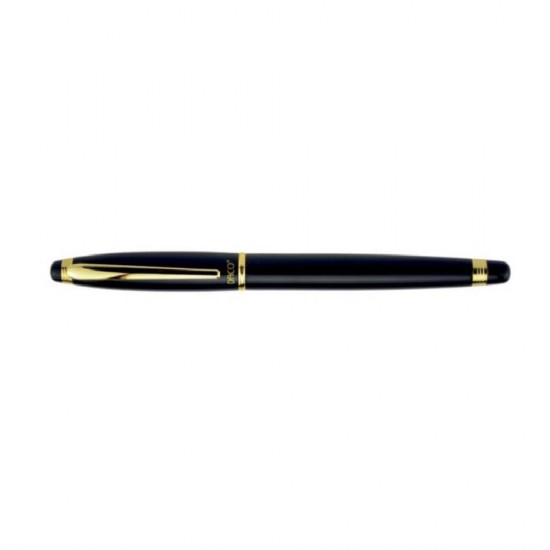 Stilou DACO Metalic, Penita Iridium, Negru, Cerneala Standard, Ambalare Cutie, Stilouri cu Penita Iridium, Stilouri Negre, Stilouri Office, Stilouri Elegante, Stilouri cu Cerneala Standard, Rechizite, Accesorii pentru Scris, Instrumente de Scris