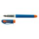 Stilou Ecada Colorel, Corp Albastru/Portocaliu, Penita Iridium de tip F, Corp din Plastic, Stilou Ecada, Stilou Scolar Ecada, Stilouri Ecada cu Rezerva Standard, Stilouri Ecada cu Rezerva, Stilouri pentru Elevi, Stilou Plastic Ecada