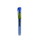 Stilou Daco El Patron, Corp Albastru/Verde, Penita Iridium de tip F, Corp din Plastic, Stilou Daco, Stilou Scolar Daco, Stilouri Daco cu Rezerva Standard, Stilouri Daco cu Rezerva, Stilouri pentru Elevi, Stilou Plastic Daco, Stilou Plastic pentru Elevi