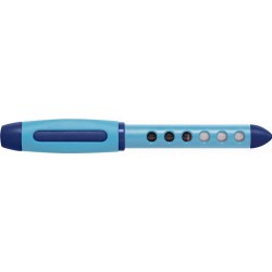 Stilou Scribolino Faber-Castell, Albastru, Penita Iridiu, Grip Ergonomic, Stilou Elevi, Stilouri Elevi, Stilou Scoala, Stilouri Scoala, Stilouri Scolare, Stilouri de Scris, Stilouri cu Patroane, Stilouri cu Mina, Stilou cu Mina, Stilou cu Patroane