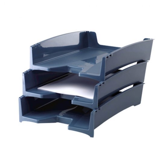 Tavita pentru Documente Fellowes A4 G2Desk, 100% Reciclabila, Albastra, Suport Documente, Tavita Documente, Suport Documente Plastic, Suport Documente Reciclabil, Suport Documente Birou, Organizator Documente