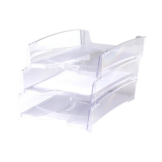 Tavita pentru Documente Fellowes A4 G2Desk, 100% Reciclabila, Transparenta, Suport Documente, Tavita Documente, Suport Documente Plastic, Suport Documente Reciclabil, Suport Documente Birou, Organizator Documente