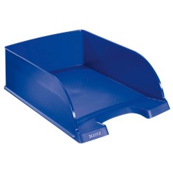Tavita Documente Leitz Jumbo Plus, A4, Plastic, Albastru, Suport Documente Leitz Jumbo Plus, Tavita pentru Documente, Suport pentru Documente, Suport Birou Documente, Suport de Birou pentru Documente, Suport Acte, Suport Hartii