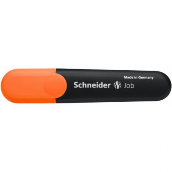 Textmarker Evidentiator SCHNEIDER Job, Varf Tesit de 1-5 mm, Culoare Portocalie, Textmarkere Evidentiatoare SCHNEIDER Job, Textmarker Fluorescent, Marker Evidentiator, Markere pentru Subliniere Text, Markere pentru Subliniere