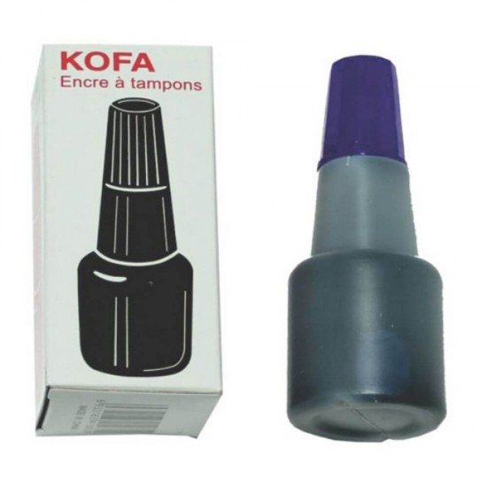 Tus pentru Stampila KOFA, 24 ml, Albastru, Tus Stampila, Tus Stampila KOFA, Tus Stampila Albastra, Tus Albastru Stampila, Tus de Stampila, Tus Stampila Permanenta, Tus cu Stampila, Tus Tip Stampila