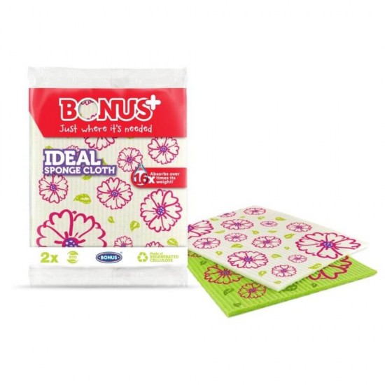 Set 2 Lavete Umede BONUS Ideal, Model Floral, 35x35 cm, Multicolore, Lavete Umede, Laveta Umeda, Lavete de Bucatarie, Lavete pentru Baie, Lavete pentru Curatenie, Lavete pentru Vase, Set Lavete, Lavete Super Absorbante, Laveta Super Absorbanta