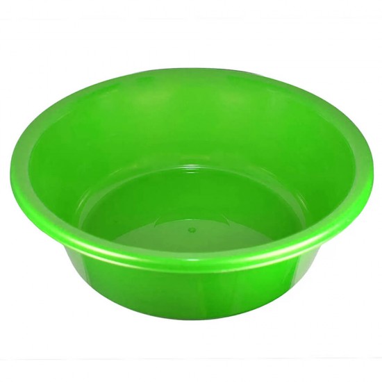 Lighean STERK, Capacitate 12 L, Dimensiune 45 cm x 14 cm, Verde, Lighen Plastic, Lighean Plastic Sterk, Lighean de Plastic ,Bol de Plastic, Boluri de Plastic, Boluri Mari de Plastic