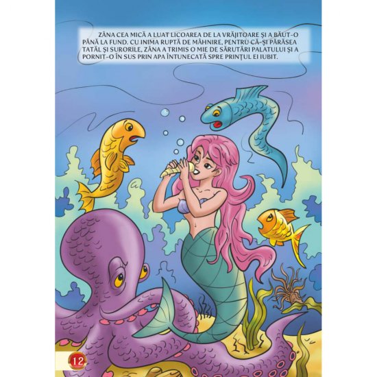 Mica Sirena, Povesti cu Ilustratii A4