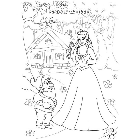 Printese, Carte A4 de Colorat